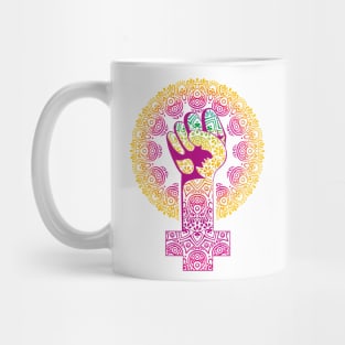 Feminist Symbol T-Shirt Support Feminism Mug